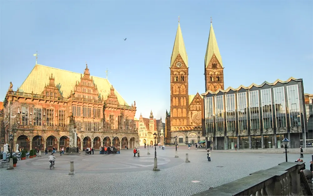 Stadtansicht von Bremen