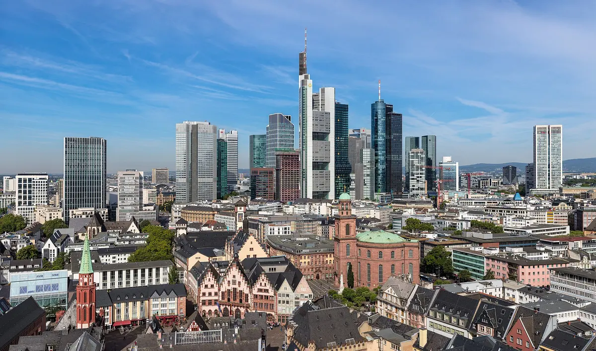 Stadtansicht von Frankfurt am Main
