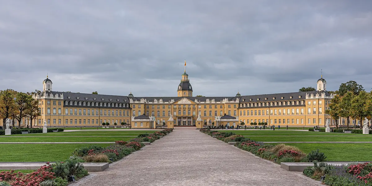 Stadtansicht von Karlsruhe