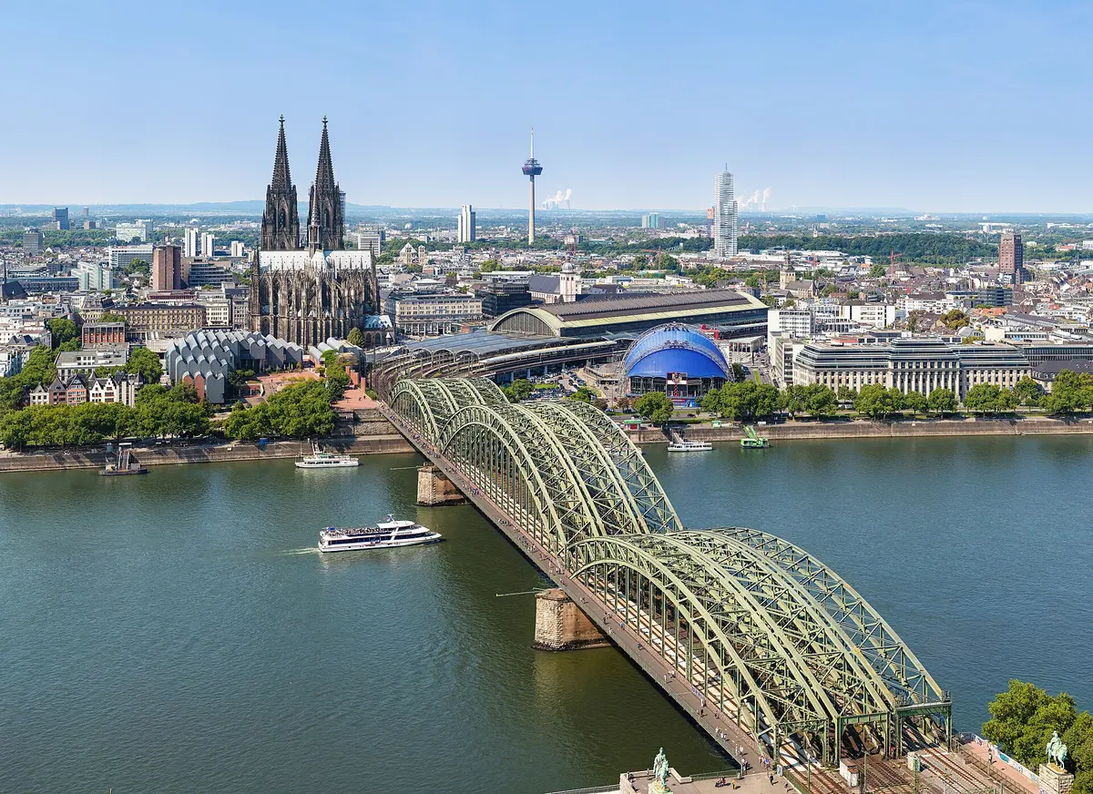 Stadtansicht von Köln